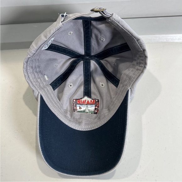 L.L. Bean Maine Fisheries Wildlife Hat Cap Dept Fisheries Embroidered Moose OSFM - Picture 8 of 10